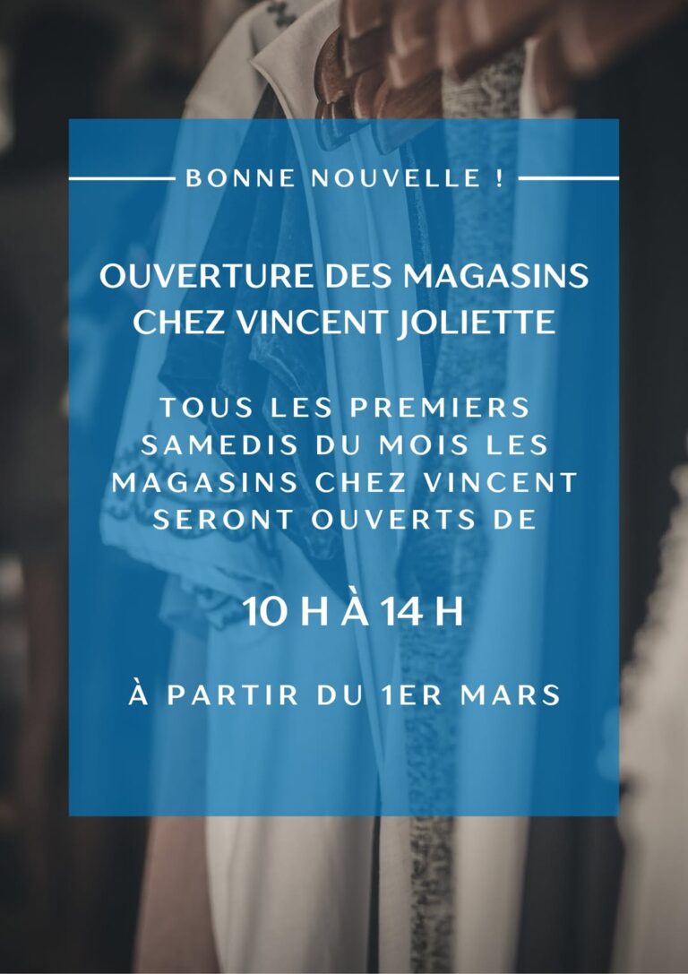Les premiers samedis du mois